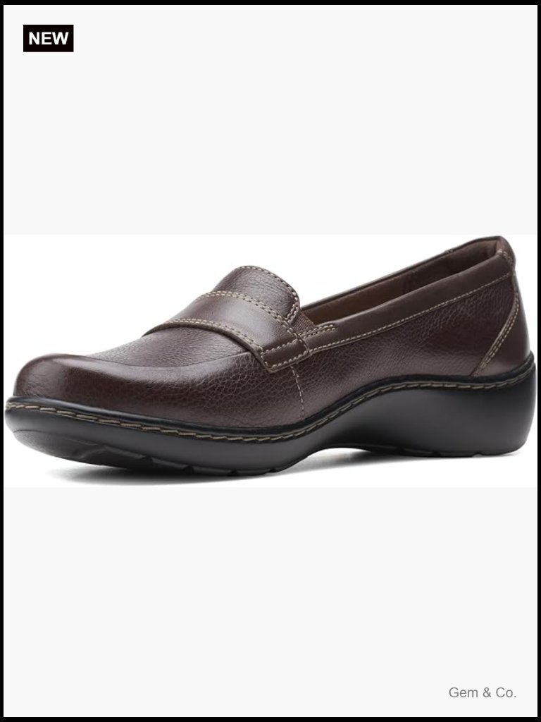 Ortholite Insole Loafer With Stretch Gore - Slip On Comfort